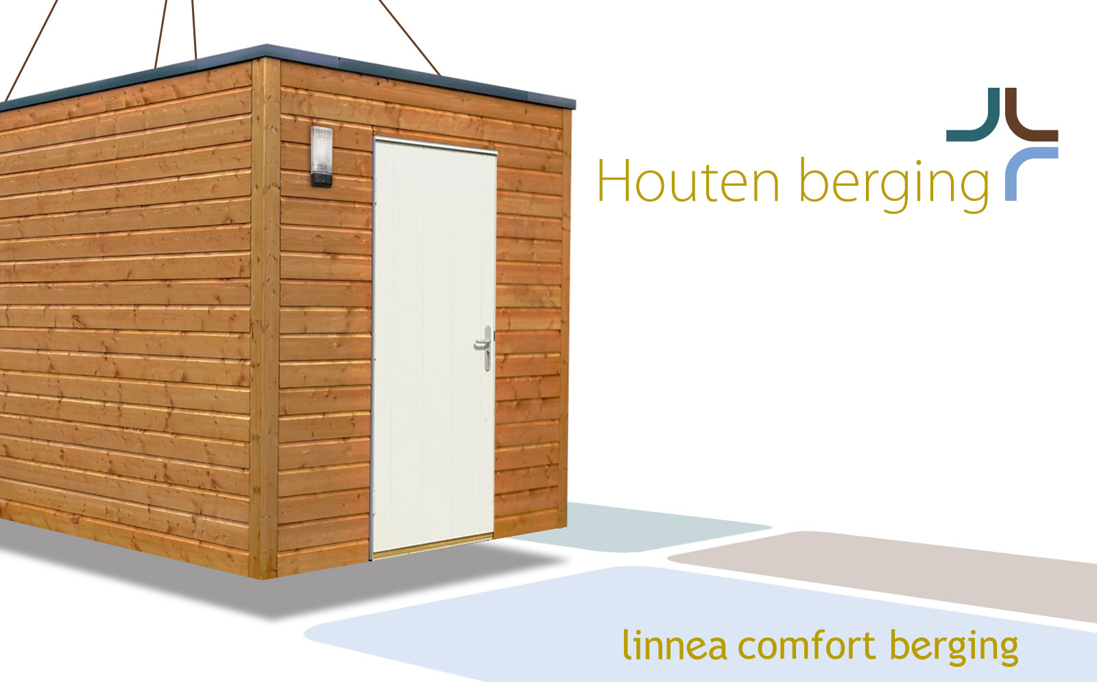 Haast je Aanzienlijk Voorverkoop Linnea-Comfort-Berging-houten-berging - Linnea Bergingen bv